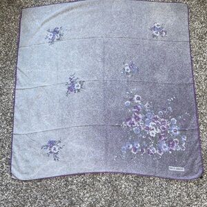 Vintage Olga Greco silk? Scarf floral